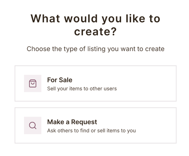 Create Requests & Sales